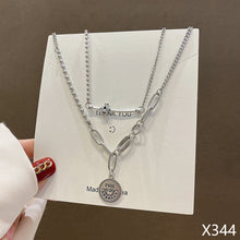 Load image into Gallery viewer, Stainless Steel Braided Chain Necklaces Men Women Necklace Hiphop Style Necklaces Fashion Jewelry For Couple