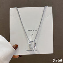 Load image into Gallery viewer, Stainless Steel Braided Chain Necklaces Men Women Necklace Hiphop Style Necklaces Fashion Jewelry For Couple
