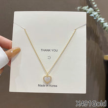 Load image into Gallery viewer, Fashion Titanium Steel Necklace Pendant Clavicle Chain Geometric Necklace Women Jewelry Gift