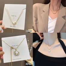 Load image into Gallery viewer, Fashion Titanium Steel Necklace Pendant Clavicle Chain Geometric Necklace Women Jewelry Gift
