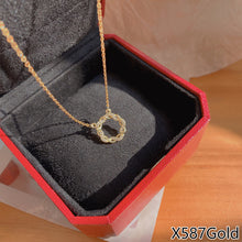 Load image into Gallery viewer, Fashion Titanium Steel Necklace Pendant Clavicle Chain Geometric Necklace Women Jewelry Gift