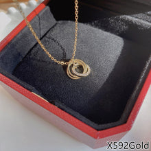 Load image into Gallery viewer, Fashion Titanium Steel Necklace Pendant Clavicle Chain Geometric Necklace Women Jewelry Gift