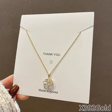 Load image into Gallery viewer, Fashion Titanium Steel Necklace Pendant Clavicle Chain Geometric Necklace Women Jewelry Gift