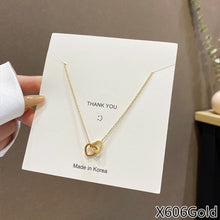 Load image into Gallery viewer, Fashion Titanium Steel Necklace Pendant Clavicle Chain Geometric Necklace Women Jewelry Gift