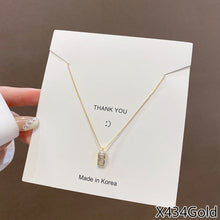 Load image into Gallery viewer, Fashion Titanium Steel Necklace Pendant Clavicle Chain Geometric Necklace Women Jewelry Gift