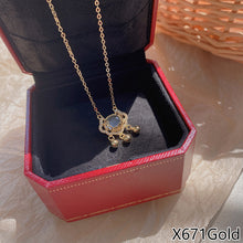 Load image into Gallery viewer, Fashion Titanium Steel Necklace Pendant Clavicle Chain Geometric Necklace Women Jewelry Gift