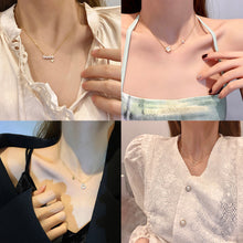 Load image into Gallery viewer, Fashion Titanium Steel Necklace Pendant Clavicle Chain Geometric Necklace Diamond Necklace Women Jewelry Gift