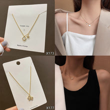 Load image into Gallery viewer, Fashion Hollow Diamond Inlaid Zircon Charm Necklace Jewelry For Women Girls Jewelry Gift