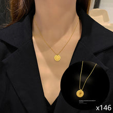Load image into Gallery viewer, Fashion Hollow Diamond Inlaid Zircon Charm Necklace Jewelry For Women Girls Jewelry Gift