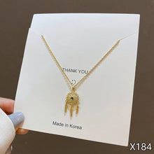 Load image into Gallery viewer, Fashion Hollow Diamond Inlaid Zircon Charm Necklace Jewelry For Women Girls Jewelry Gift