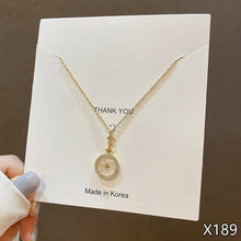 Load image into Gallery viewer, Fashion Hollow Diamond Inlaid Zircon Charm Necklace Jewelry For Women Girls Jewelry Gift