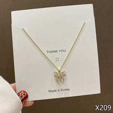 Load image into Gallery viewer, Fashion Hollow Diamond Inlaid Zircon Charm Necklace Jewelry For Women Girls Jewelry Gift