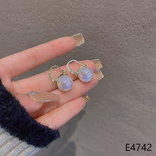 Load image into Gallery viewer, Fashion S925 Silver Needle Dazzling Color Pearl Earrings Earrings Earrings For Women Girls Jewelry Gift