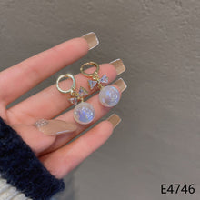 Load image into Gallery viewer, Fashion S925 Silver Needle Dazzling Color Pearl Earrings Earrings Earrings For Women Girls Jewelry Gift