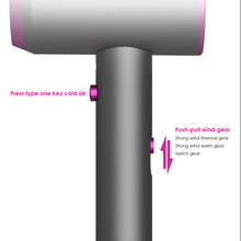 Load image into Gallery viewer, Professinal Hair Dryer Quick Dry Home High Power Blue Light Powerful Constant Flyaway Attachment Household Electric Hair Dryer