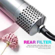 Load image into Gallery viewer, 5 In 1 Hot Air Comb Aluminum Alloy Hair Straightener Automatic Perm Curling Iron Electric Hair Dryer Creative Hair Style Tools