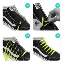 Load image into Gallery viewer, Lazy Shoelace Buckle Free Tie-free Universal Color Personality Small White Shoes Casual Sports Shoes Anti-laces Shoestrings