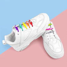 Load image into Gallery viewer, Lazy Shoelace Buckle Free Tie-free Universal Color Personality Small White Shoes Casual Sports Shoes Anti-laces Shoestrings