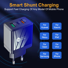 Load image into Gallery viewer, Dual Usb Qc3.0+pd25w Mobile Phone Fast Charging Charger