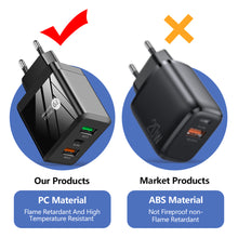 Load image into Gallery viewer, Dual Usb Qc3.0+pd25w Mobile Phone Fast Charging Charger