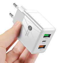Load image into Gallery viewer, Dual Usb Qc3.0+pd25w Mobile Phone Fast Charging Charger