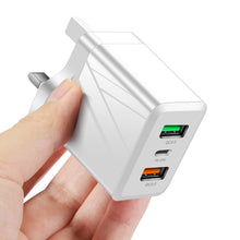 Load image into Gallery viewer, Dual Usb Qc3.0+pd25w Mobile Phone Fast Charging Charger
