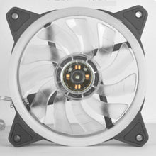 Load image into Gallery viewer, LED 120mm 52CFM De-vibration Rubber DC 12V PC Computer Cooler Cooling Fan Ice Diamond Series