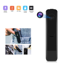 Load image into Gallery viewer, Hidden Camera Spy Pen Camera HD 1080P Clip On Body Camera Mini Pocket Video and Audio Recorder