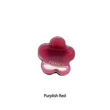 Load image into Gallery viewer, Chic Acetate Flower Shape Small Catch Clip Color Hair Claw Bangs Clip Broken Hair Edge Clip Hairpin