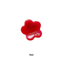 Load image into Gallery viewer, Chic Acetate Flower Shape Small Catch Clip Color Hair Claw Bangs Clip Broken Hair Edge Clip Hairpin
