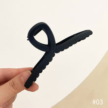Load image into Gallery viewer, Korean Extra Large Hair Clip for Women Retro Frosted Hair Pin Grab Hair Claw Temperament Barrettes Hair Volume Fashion Accessories