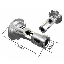 Load image into Gallery viewer, Pair Mini H7 LED Headlight Bulb LED Lamps Car Headlamp Auto Fog Lights 6000K White Car Lights 12V/24V