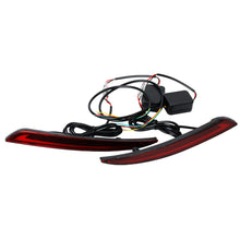 Load image into Gallery viewer, Pair LED Rear Bumper Reflector Driving Tail Brake Taillight Style Red Light Turning Lights For 2013 - 2016 Ford Fusion Mondeo