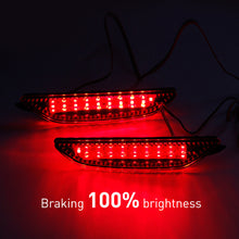 Load image into Gallery viewer, 2Pcs Car Rear Bumper Reflector LED Light Tail Brake Stop Warning Lamp For Kia Rio K2 Sedan 2011-2014 Car Accessories