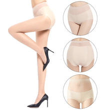 Load image into Gallery viewer, 4 Colors Women Long Sexy Stockings Pantyhose Black Gray High Waist Stocking Tights Panty Lingerie