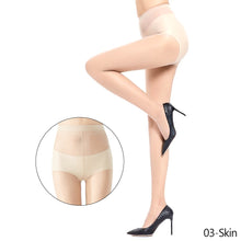 Load image into Gallery viewer, 4 Colors Women Long Sexy Stockings Pantyhose Black Gray High Waist Stocking Tights Panty Lingerie