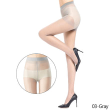Load image into Gallery viewer, 4 Colors Women Long Sexy Stockings Pantyhose Black Gray High Waist Stocking Tights Panty Lingerie