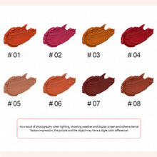 Load image into Gallery viewer, 8 Colors Makeup Matte Lipstick Long Lasting Lip Stick Sexy Cool Red Brown Lip Gloss Moisturizing Lip Glaze Quick Dry Lip Cosmetics