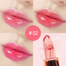 Load image into Gallery viewer, Lip Balm Color Changing Moisturizing Lipstick Flower Gold Foil Lip Gloss Natural Lasting Lip Stick Glaze Lip Primer Makeup Lip Care Oil