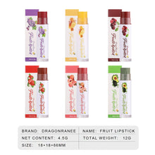 Load image into Gallery viewer, Color Changing Lip Balm Moisturizing Lipstick Fruit Flavor Lip Gloss Natural Lasting Lip Stick Glaze Lip Primer Makeup Lip Care Oil