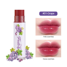Load image into Gallery viewer, Color Changing Lip Balm Moisturizing Lipstick Fruit Flavor Lip Gloss Natural Lasting Lip Stick Glaze Lip Primer Makeup Lip Care Oil
