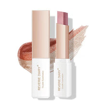 Load image into Gallery viewer, Double Color Gradient Eyeshadow Stick Velvet Eye Shadow Makeup Mix Shimmer Matte Eyeshadow Pallete Pen Dual Color Shadow
