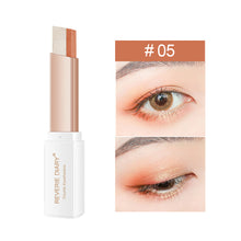 Load image into Gallery viewer, Double Color Gradient Eyeshadow Stick Velvet Eye Shadow Makeup Mix Shimmer Matte Eyeshadow Pallete Pen Dual Color Shadow