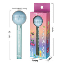 Load image into Gallery viewer, 2 in 1 Lollipop Lip Balm Color Changing Moisturizing Lipstick Lip Gloss Natural Lasting Lip Stick Glaze Lip Primer Makeup Lip Care Oil