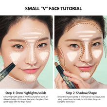 Load image into Gallery viewer, 2 in 1 Double-end Concealer Stick Face Makeup Creamy Foundation Pencil Women Cosmetics Facial Make up Highlighter & Contour Creamy Pen