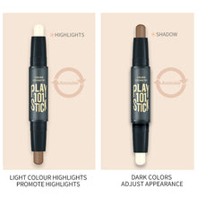 Load image into Gallery viewer, 2 in 1 Double-end Concealer Stick Face Makeup Creamy Foundation Pencil Women Cosmetics Facial Make up Highlighter & Contour Creamy Pen