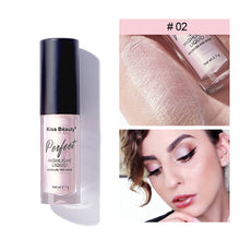 Load image into Gallery viewer, Face Glow Highlighter Makeup Highlighter Contouring Makeup Face Brightener Concealer Liquid Highlighter Primer Bronzer Face Cosmetics