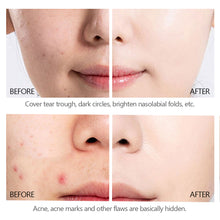 Load image into Gallery viewer, 3 Colors Liquid Concealer High Covering Moisturizing Oil Control Foundation Invisible Pores Dark Circles Freckle Face Makeup