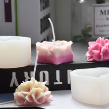 Load image into Gallery viewer, Hydrangea Rose Candle Silicone Mold DIY Flowers Candle Making Soap Resin Chocolate Mold Valentine's Birthday Gifts Craft Home Decor