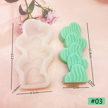 Load image into Gallery viewer, 3D Flower Silicone Candle Mold Aesthetic New Handmade DIY Pillar Scented Candles Making Kit Chocolate Cake Fondant Mould